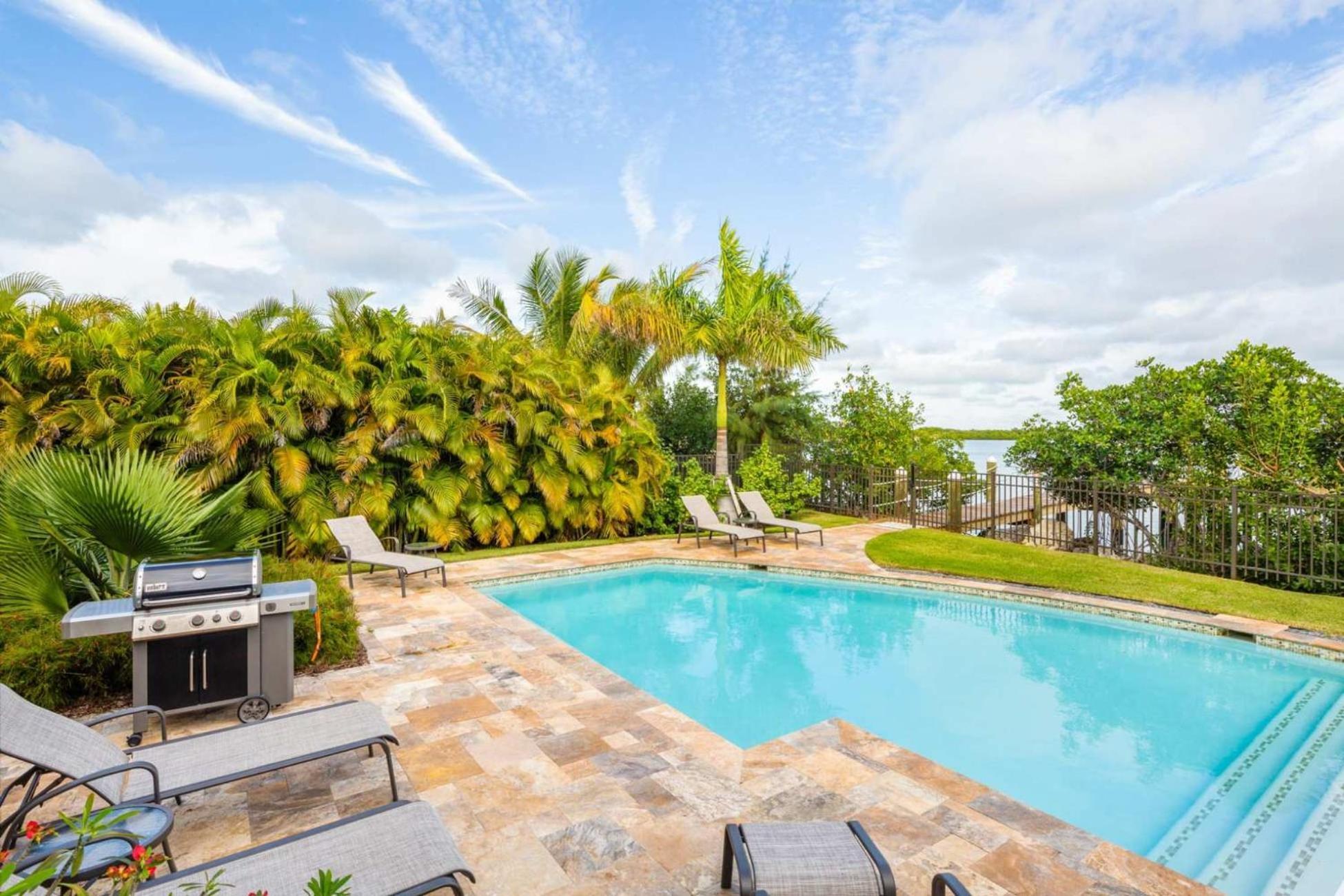 Capmar House -Huge Home & Pool Stock Island Bagian luar foto